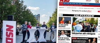 NSD hårdsatsar på valdagen