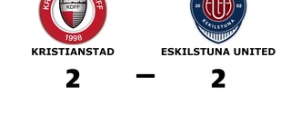 Eskilstuna United tappade ledningen mot Kristianstad