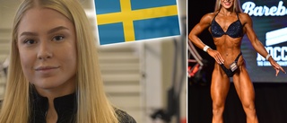 Melinda, 26, gjorde succé i första tävlingen – får nu representera Sverige i EM • Berättar om extrema kosten och förberedelserna