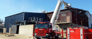 Brand på fabrik