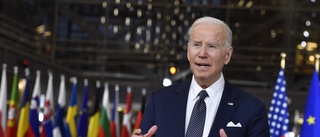 Biden betonar enighet med EU mot Ryssland