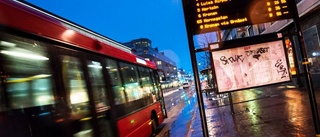 Vattenläcka påverkar busstrafiken