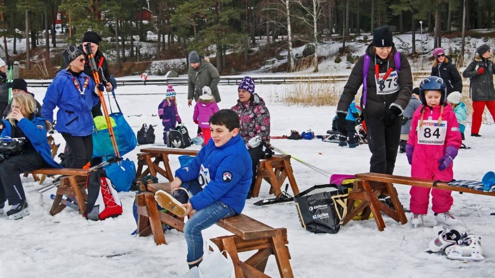 Bresserännet. På söndag är det dags för familje- och skridskoarrangemanget.
