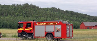 Skogsbrand i Slätmon