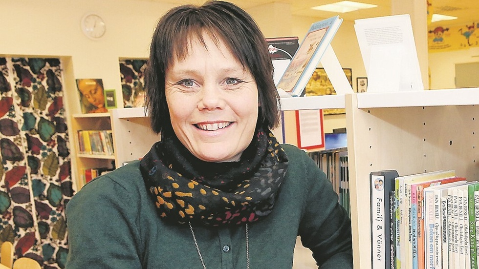 Anna Sandberg är ny rektor på skolan i Ingatorp. Foto: Roelof Stroetinga