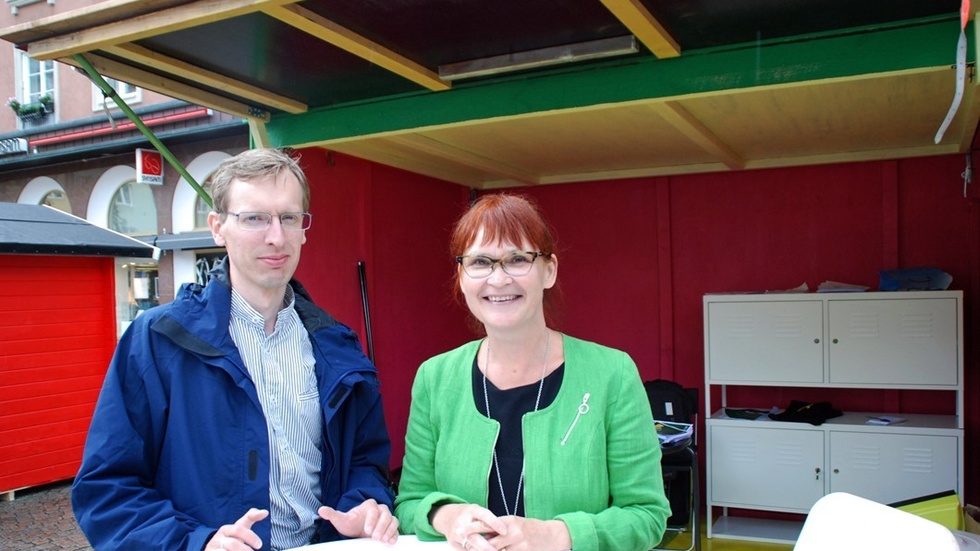 Nils Hillerbrand tillträdde som gruppledare för Miljöpartiet i Linköping efter valet 2010 och efterträdde då Annika Lillemets. Foto: Tommy Pettersson