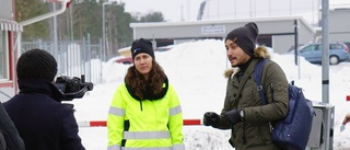 Arabiskt tv-team i Västervik