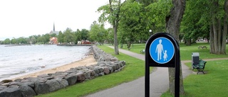 Nej till cyklar på strandpromenaden