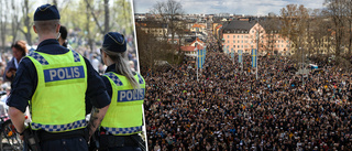 Första valborg med höjd risk för terrordåd