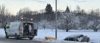 Flera fordon i olycka på fredagsmorgonen