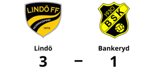 Seger med 3-1 för Lindö mot Bankeryd