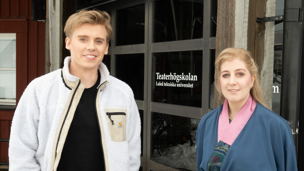 Även om många sökande kanske inte sätter Luleå som sitt förstahandsval eftersom det ligger så långt norrut, tror Elias Wahldén och Vanja Kittelmann Flensner att skolan har gott rykte i branschen. "De som har gått här är kända för att jobba hårt och vara bra på att samarbete", säger Vanja Kittelmann Flensner.