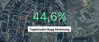 Tegelstaden Bygg Aktiebolag bland de bästa i branschen i fjol