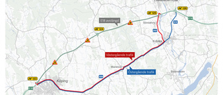 Påminnelsen: Nu stängs E18 av för all trafik