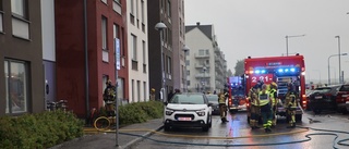 Brand i källarförråd – anmälan upprättad