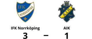 IFK Norrköping vann mot AIK på Platinumcars Arena