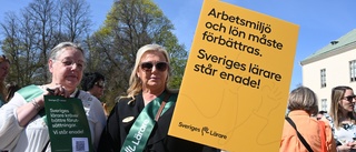 Manifestation i Linköping: "Viktigt att skolan fungerar"