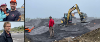 Pumptrackbanan byggs på Luossa: ”Kommer bli fantastiskt”