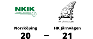 Seger för HK Järnvägen mot Norrköping