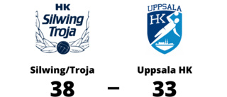 Förlust för Uppsala HK mot Silwing/Troja med 33-38