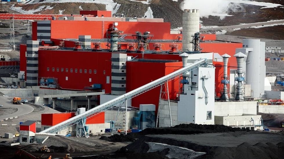 Två personer fick avfallskalk över sig under ett arbete på KK4 på LKAB i Kiruna.