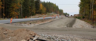 Ny gång- och cykelväg tar slut efter två kilometer: "Det fanns inte tid att ändra i vägplanen" • Så ser planerna ut för en förlängning av vägen