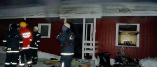 Brand förstörde hela skolagret