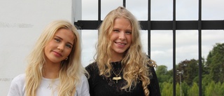 Ella och Molly, 15, köar till Maggio – i nio timmar