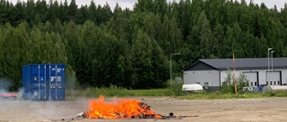 Larm om brand – var planerad