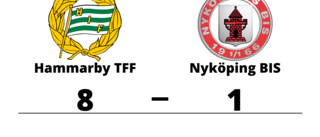 Nyköping BIS föll på bortaplan mot Hammarby TFF