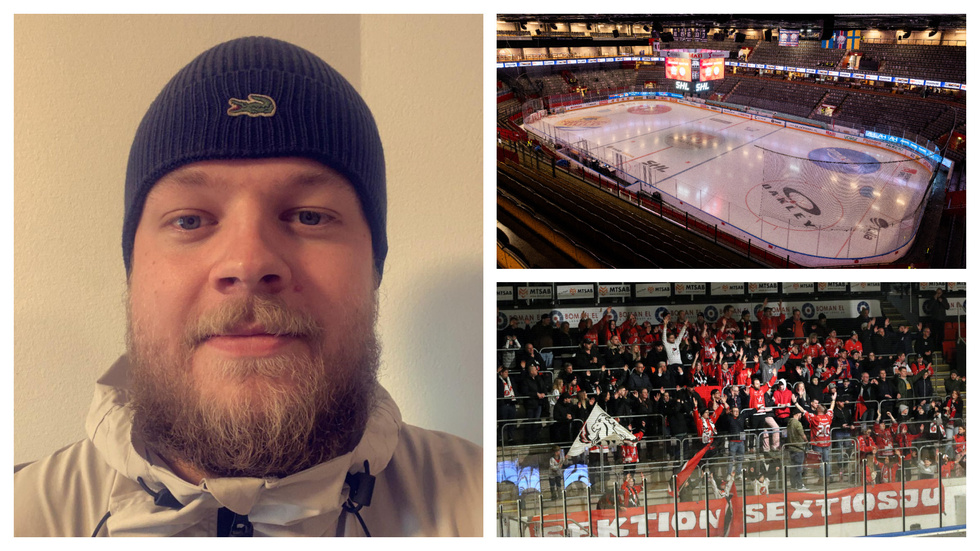 Tisdag är inte den optimala veckodagen, men Sebastian Gyllander ser en möjlighet till en riktigt rolig bortamatch för Vita Hästen-fansen i Saab Arena.