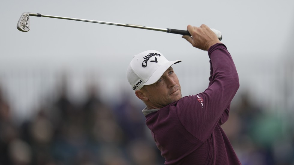 Alex Norén har chans på första segern på PGA-touren. Arkivbild.