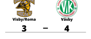 Visby/Roma förlorare efter förlängning mot Väsby