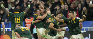 Sydafrika världsmästare efter rugbyrysare