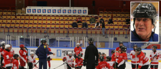 78-årige magistern trampade loss under hockeyskolan