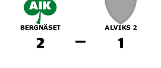 Bergnäset vann hemma mot Alviks 2