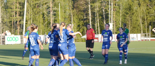 Här drog fotbollen igång ▪ Nyförvärvet avgjorde genrepet med hattrick