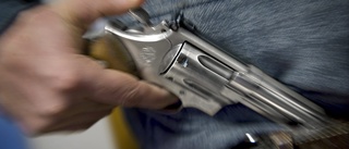 Man gick runt med revolver i centrala Uppsala