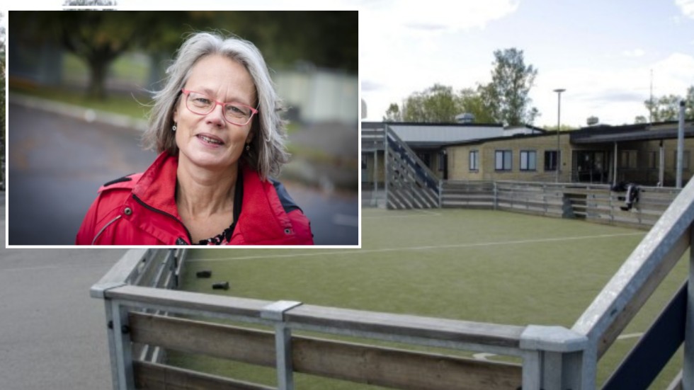 Stöket vid Sävstaskolans idrottsplats kan komma att få en lösning. "Nu möter vi upp med personal under sommarmånaderna" säger Anneli Bengtsson (S).
