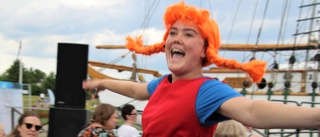 Pippi och piraterna bjöd på färgsprakande show