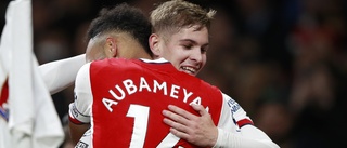 Aubameyang bakom Arsenals trepoängare