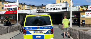 Man och kvinna slogs – polis kallades till centrumet