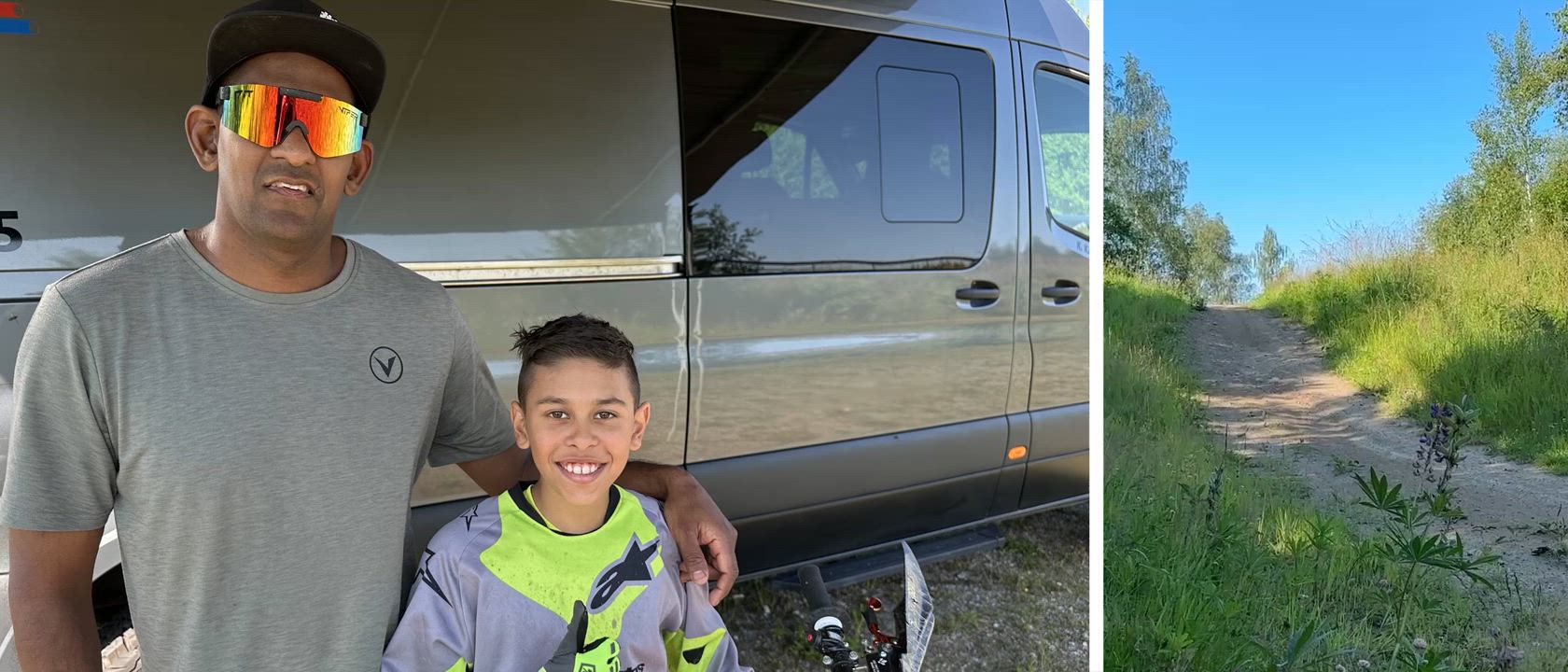 Kelwin, 10, vill bli världens bästa förare