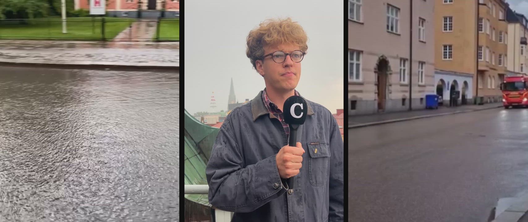 Oväder i Östergötland