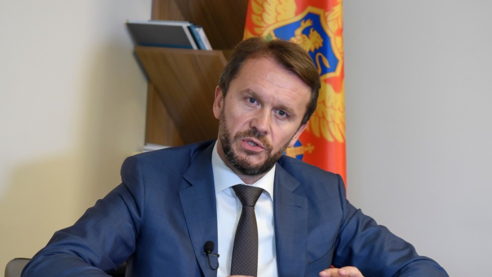 Montenegros försvarsminister Rasko Konjevic.