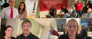 Jubel på S valvaka – både åt sitt eget och MP:s resultat • "Tror vi gör ett bra val"