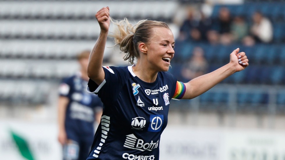 Olga Ahtinen blev stor matchhjälte för Linköping borta mot Vittsjö. Arkivbild.