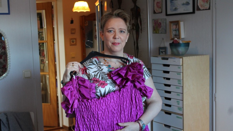 Festblåsan är redo och Helena Söderström ser fram mot 50-årsfesten på lördag i Krokek.
