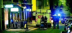 Anlagd brand släcktes snabbt