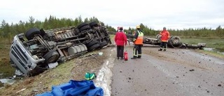 Singelolycka utanför Arjeplog